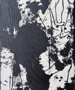Javier Pagola - "Composición Piel de Vaca II" 1993, acrílico lienzo