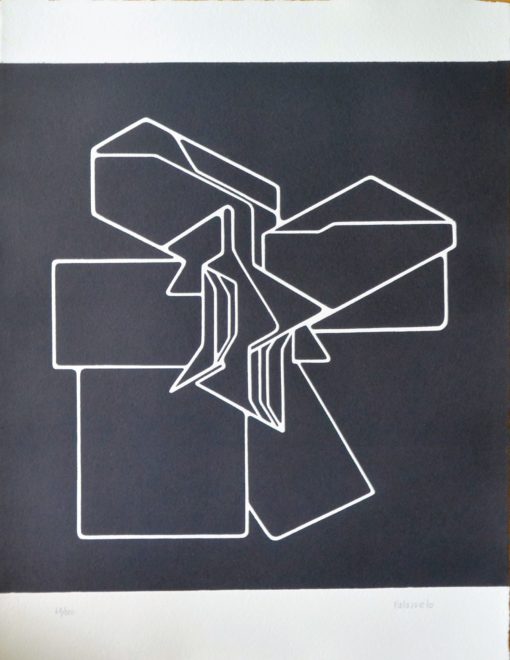 Pablo Palazuelo - "Bloom" grabado aguafuerte y aguatinta, 30º aniversario fundación Juan March
