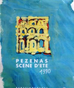 Pezenas - "Scene d´eté 1990" cartel 