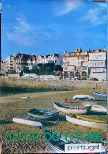 Portugal, Costa do Estoril, cartel promoción turística, 69x49 cms.  (1)