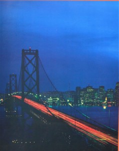 San Francisco, Golden Gate atardecer, cartel, 69x55 cms. 6 (1)