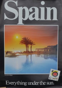 Spain, Costa del Sol, cartel promoción turística, (3)
