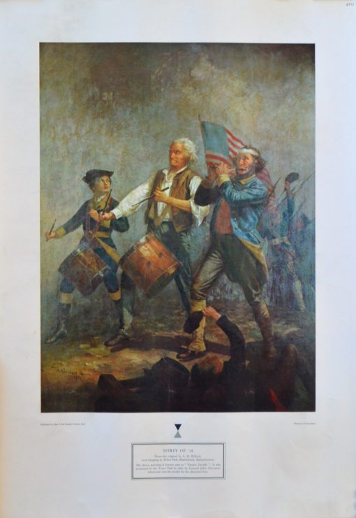 Spirit of 76 - "Yankee Doodle, cartel de A.M. Willard" editado por New York Graphic Society
