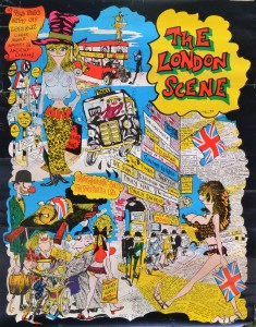 The London Scene, cartel, 53x42 cms. señales uso 9 (3)