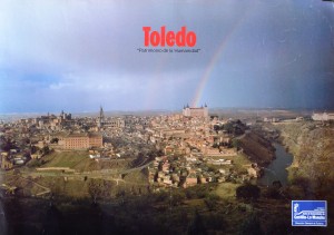 Toledo, Patrimonio de la humanidad, cartel promoción turística, 48x69 cms (3)