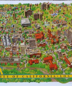 UCLA - "University of California, Los Angeles" cartel promocional