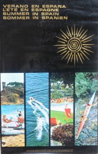 Verano en España, cartel promoción turística, 96x62 cms (1)