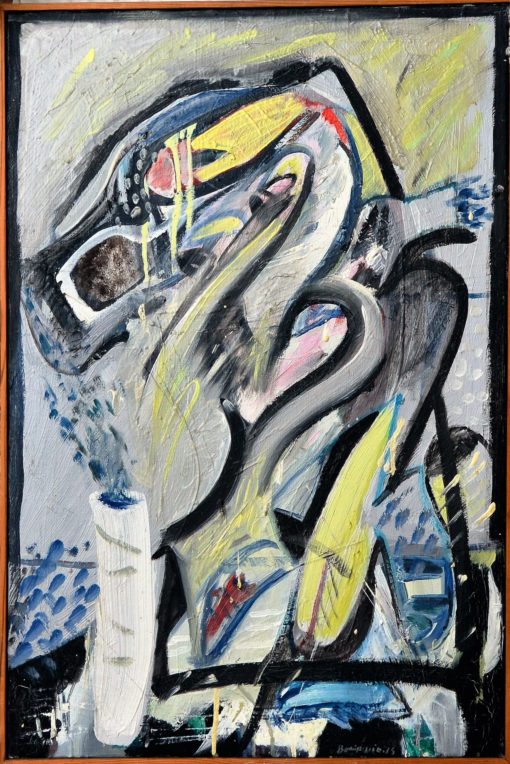 Bonifacio 1975 - "Retrato" oleo lienzo