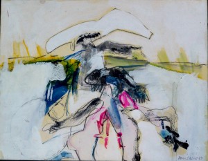Bonifacio 1975, pase taurino, original técnica mixta cartulina, firmado en 1985, enmarcado, obra 21,50x27,50 cms. y marco 42,50x52,50 cms (16)