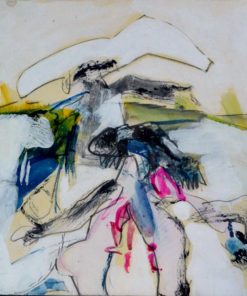 Bonifacio 1975 - "Pase taurino" original técnica mixta cartulina, enmarcado