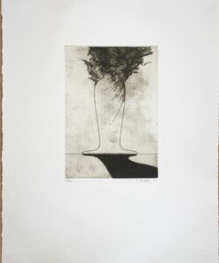 Jose Hernandez 1996 - "Jarrón" grabado aguafuerte.