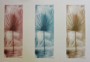 Decoración, Thomas Kalwa, Three palms, WP 381, cartel, 70x100 cms. 16 (4)