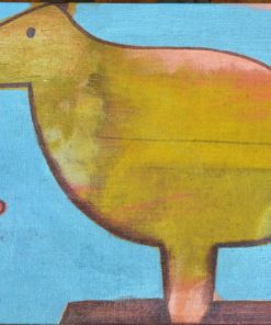 Javier Pagola 1996 - "Nostalgias" pintura oleo lienzo, enmarcado