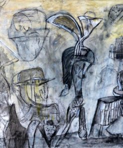 Bonifacio 2007 - "Desafío entrante" pintura técnica mixta lienzo