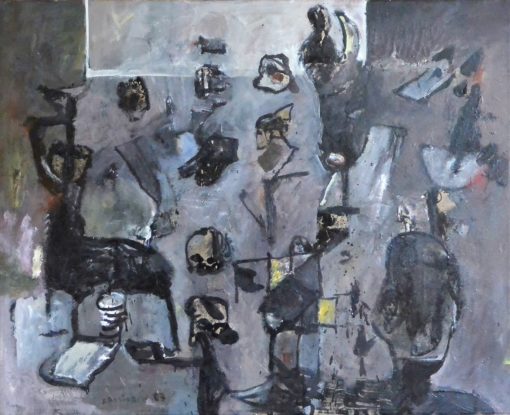 Bonifacio 2007 - "La ventana al fondo" pintura oleo lienzo