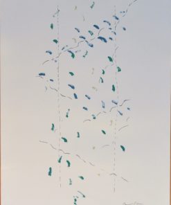 Joan Hernandez Pijuan - "Osaka 1982" litografía