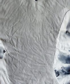 Javier Pagola - "Mirada de asombro" técnica mixta papel arrugado