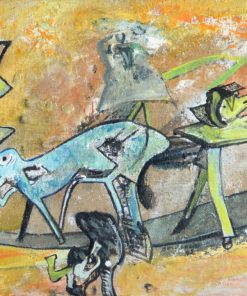Bonifacio 1992 - "Para Fefa" pintura oleo lienzo, enmarcado