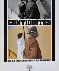 Eduardo Arroyo - "Contiguïtés" cartel original exposición en el Palais Tokyo