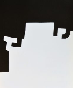 Eduardo Chillida - "Composición 1973" cartel litográfico original exposición en la Galería Maeght en 1973