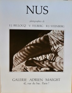 Steinberg R. J., Nus, cartel original fototipo  exposición en la galería Maeght en 1982, 74x54,50 cms (4)
