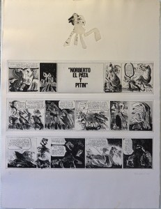Bonifacio 1975, Norberto el Pata y Pitín, carpeta con 5 grabados aguafuerte editados por Gustavo Gili, ed 60 ej. num y firm a lápiz, medidas papel 70x53 cms (4)