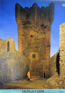 Castilla y León, Castillo de Monleón, Salamanca, 69x49 cms. (5)