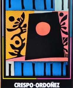 Luis Crespo-Ordoñez - "Palacio de Velazquez" cartel original exposición en 1979