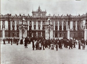 Madrid, Palacio Real, reproducción foto antigua, 48x65 cms.  (8)
