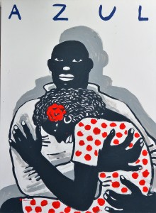 javier de juan 2004 porgy & bess, tinta mateada sobre polivinilo de cloruro 83x61 cms. (6)
