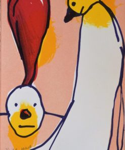 Javier Pagola - "Observando el crecimiento" serigrafía, ilustración libro Gargantúa