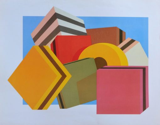 Ralph Gratton - "Composición" cartel reproducción