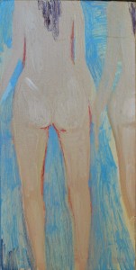 pagola-javier-2012-jovenes-desnudas-de-espaldas-pintura-oleo-lienzo-enmarcado-pintura-40x20-cms-y-marco-48x28-cms-2