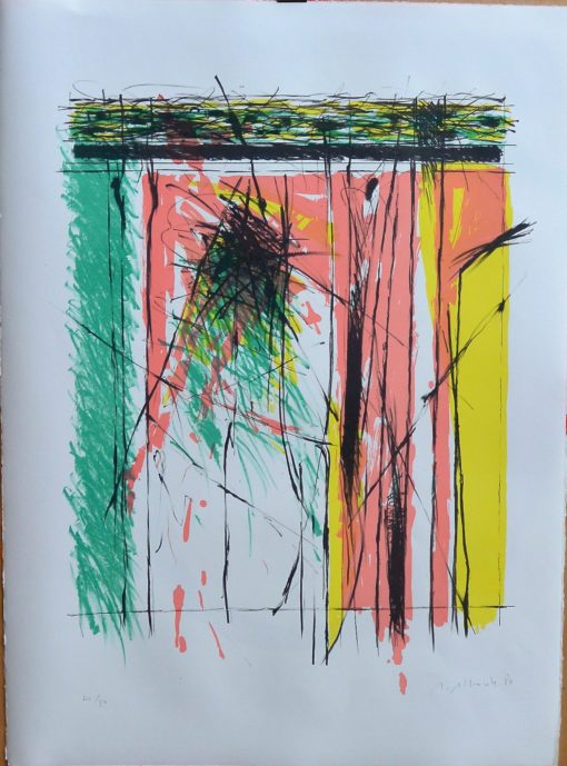 Alfonso Albacete - "Composición" litografía