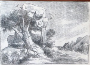 barba-juan-paisaje-dibujo-lapiz-y-carboncillo-papel-enmarcado-dibujo-31x43-cms-y-marco-39x50-cms-2