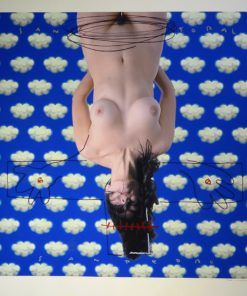 Fernando Bellver - "Santoral, San Pedro" estampación digital papel, intervenido a mano 