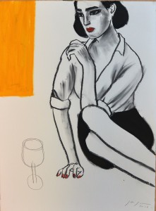 javier-de-juan-actitud-pensante-pintura-oleo-en-barra-tinta-y-carboncillo-papel-76x57-cms-11