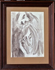 juan-vicente-barrio-juanvi-escena-romantica-con-flor-dibujo-carboncillo-papel-enmarcado-dibujo-31x23-cms-y-marco-46x36-cms-4