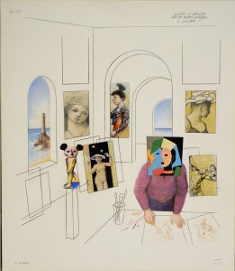 ortes-luis-valcarcel-il-pittore-tecnica-mixta-y-collage-papel-pegado-a-tabla-40x35-cms-300-9