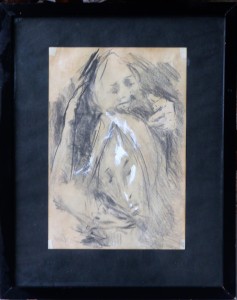 juan-vicente-barrio-juanvi-escena-romantica-dibujo-carboncillo-y-pintura-papel-enmarcado-dibujo-3150x21-cms-y-marco-46x3650-cms-2