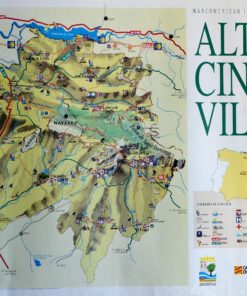 Aragón - "Altas cinco villas" cartel promoción turística