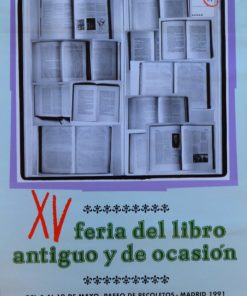 Feria del libro antiguo y de ocasión 1991, cartel