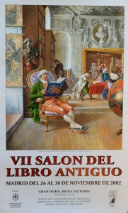 fortuny-mariano-los-libreros-cartel-original-vii-saon-del-libro-antiguo-2002-59x36-cms-1