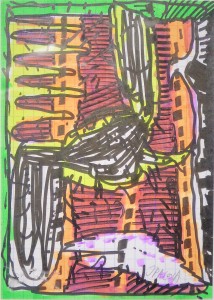 pagola-javier-viaje-onirico-dibujo-tinta-y-acuarela-cartulina-enmarcado-dibujo-1450x1050-y-marco-2150x1650-cms-10