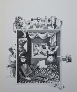 Perellón Celedonio - "Carne, El centauro" litografía