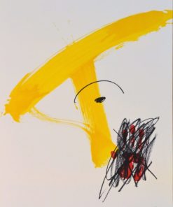 Antoni Tapies - "Als Mestres de Catalunya V" litografía