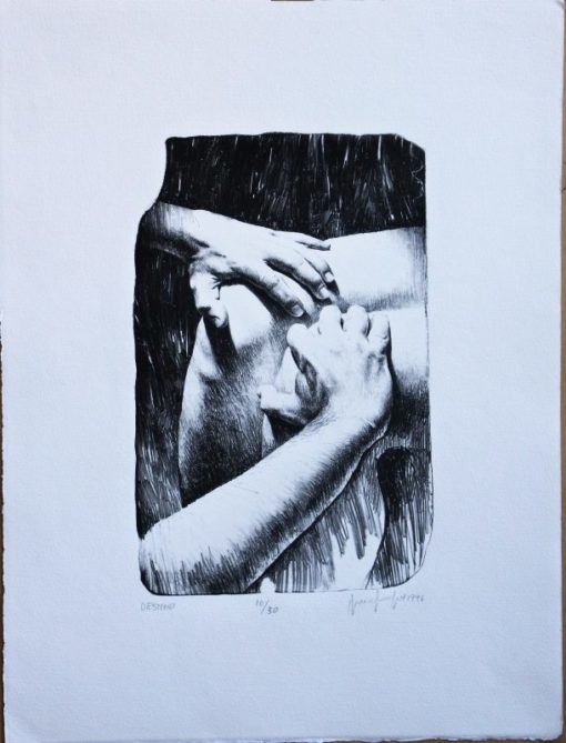 Roberto Gonzalez - "Destino" litografía