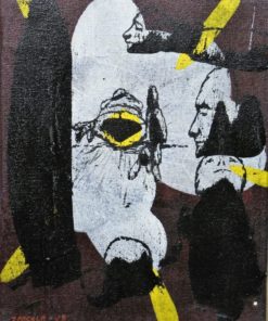 Javier Pagola 2003 - "Antes de que amanezca" pintura oleo lienzo, enmarcado