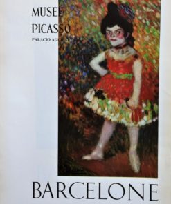 Pablo Picasso - "Danseuse naine" cartel original editado por el Museo Picasso Barcelona en 1963