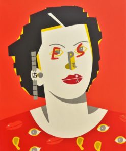 Eduardo Arroyo - "España" Serigrafía color